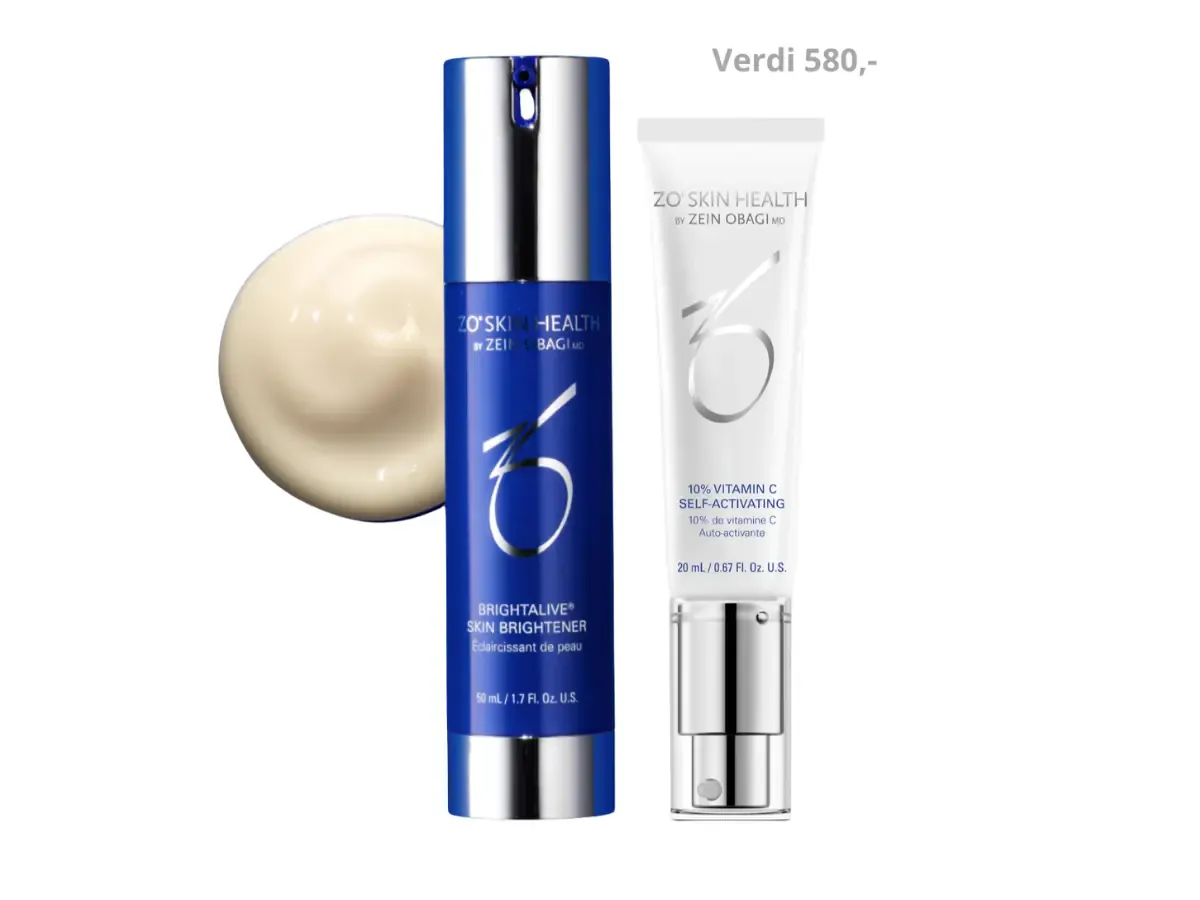Akkurat nå får du 10% Vitamin C Self-Activating når du kjøper Brightalive Skin Brightener